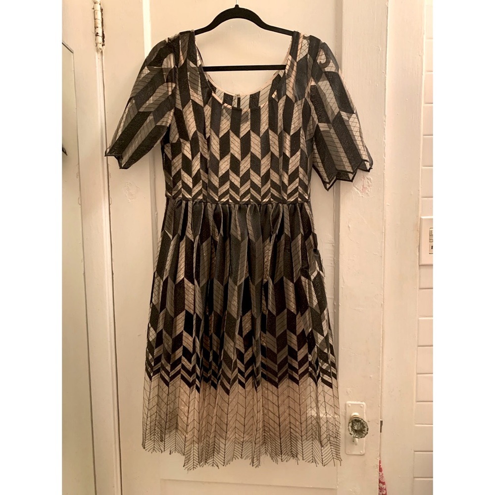 2 layer sheath dress